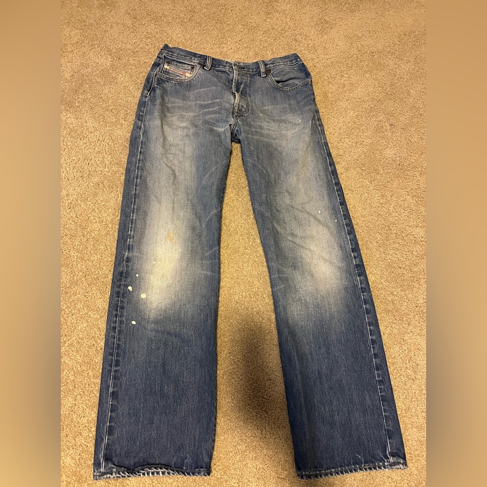 Diesel Relaxed Fit Blue Jeans size 36